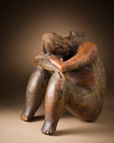 Seated Male Figure, 200 B.C.-A.D. 500. Creator: Unknown