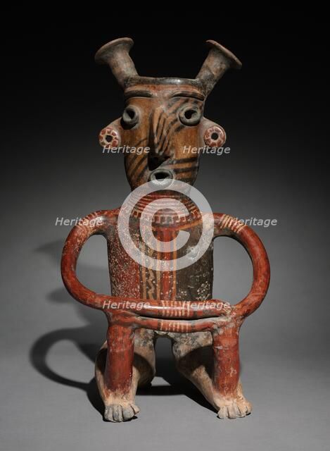 Seated Male Figure, c. 200. Creator: Unknown.