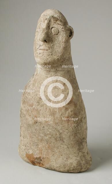 Seated Male Figure. Creator: Unknown.