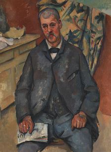 Seated Man, 1898 - 1900. Creator: Paul Cezanne