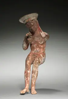 Seated Man, 300s BC. Creator: Unknown