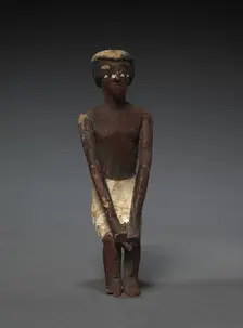 Seated Model Sailor, c. 2000-1000 BC. Creator: Unknown