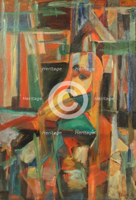 Seated Nude.