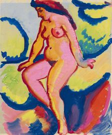 Seated Nude II, 1912