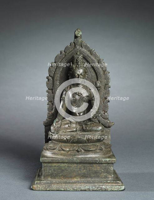 Seated Avalokitesvara, 800s. Creator: Unknown.