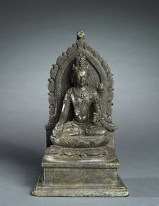 Seated Avalokitesvara, 800s. Creator: Unknown