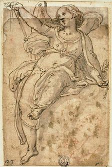 Seated Angel, n.d. Creator: Unknown