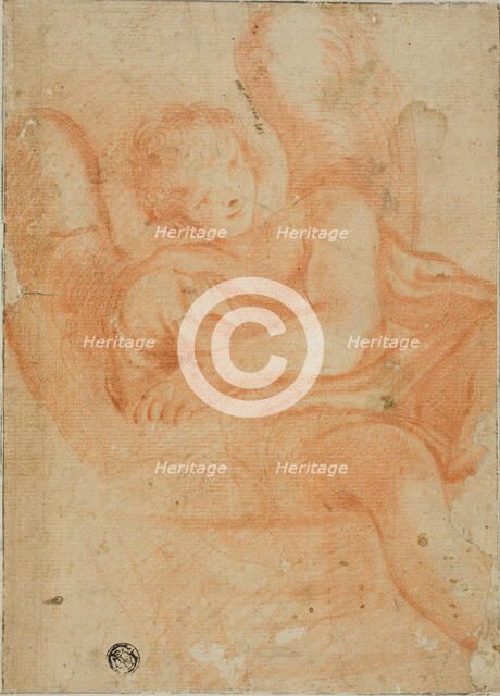 Seated Angel, n.d. Creator: Unknown.