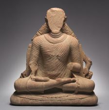 Seated Buddha, 400-430. Creator: Unknown