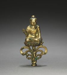Seated Buddha, 600s. Creator: Unknown