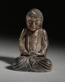 Seated Buddha, 13th-14th century. Creator: Unknown