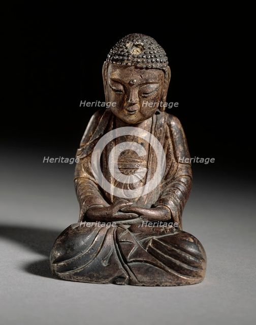 Seated Buddha, 13th-14th century. Creator: Unknown.