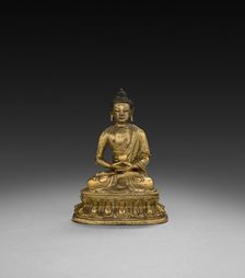 Seated Buddha, 1500s. Creator: Unknown