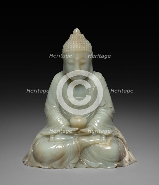 Seated Buddha, 18th-19th Century. Creator: Unknown.