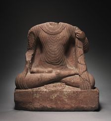 Seated Buddha, 200s. Creator: Unknown