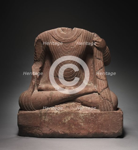 Seated Buddha, 200s. Creator: Unknown.