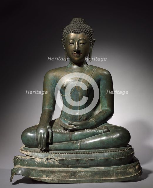 Seated Buddha, c. 1400s. Creator: Unknown.