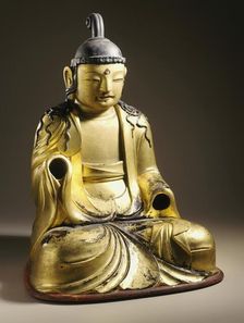 Seated Bodhisattva, 18th century. Creator: Unknown