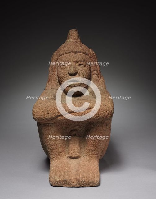 Seated Deity, 1350-1519. Creator: Unknown.