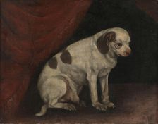 Seated dog, probably 19th century. Creator: Unknown
