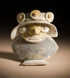 Seated Female Figure, between 250 and 450. Creator: Unknown