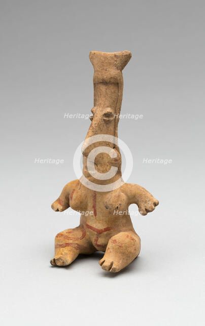 Seated Female Figure, c. A.D. 200. Creator: Unknown.