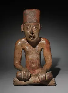 Seated Figure, 300 BC-AD 700. Creator: Unknown