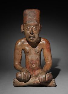 Seated Figure, 300 BC-AD 700. Creator: Unknown