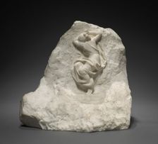 Seated Figure, c. 1860 - 1919. Creator: Édouard Charles Marie Houssin (French, 1847-1919)