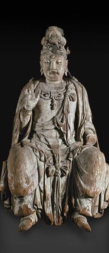 Seated figure of the bodhisattva Guanyin, 13th century