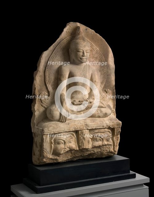 Seated figure of the Buddha, 13th - 14th century. Artist: Unknown.