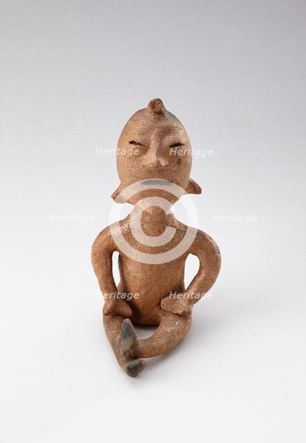 Seated figure (raingod), 1880-1910. Creator: Unknown.