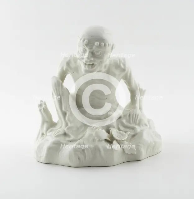 Seated Figure, Saint-Cloud, 1725/30. Creator: Saint-Cloud Porcelain Manufactory.