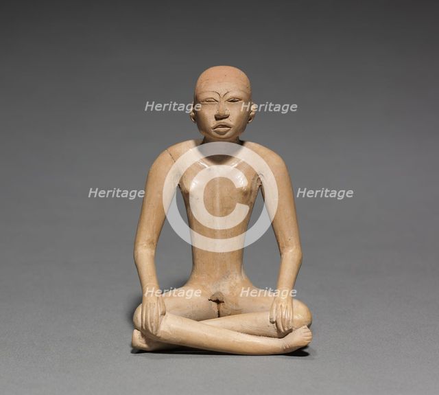 Seated Figurine, 1-700. Creator: Unknown.