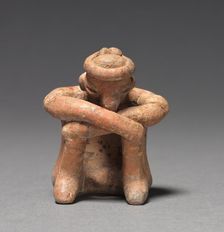 Seated Figurine, c. 100 BC - 300. Creator: Unknown