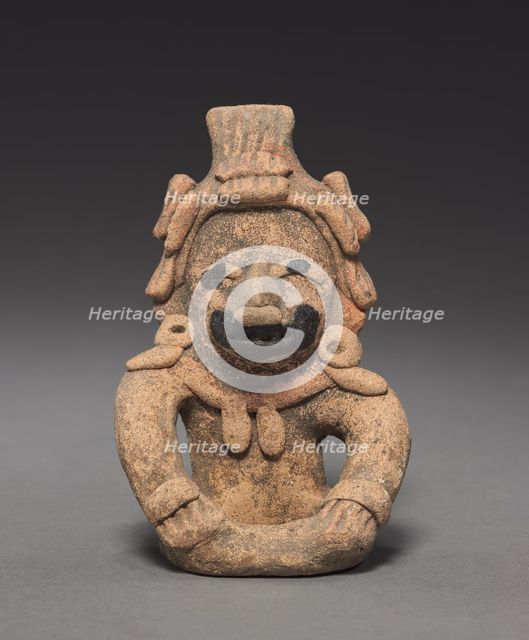 Seated Figurine, c. 150-1 BC. Creator: Unknown.