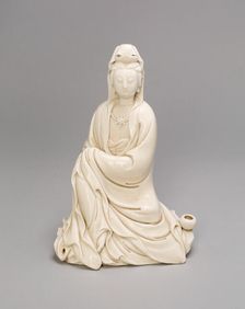 Seated Guanyin, Qing dynasty (1644-1911), late 17th/18th century. Creator: Unknown