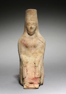 Seated Goddess, 500s BC. Creator: Unknown