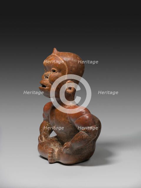 Seated Hunchbacked Dwarf, A.D. 300/400. Creator: Unknown.