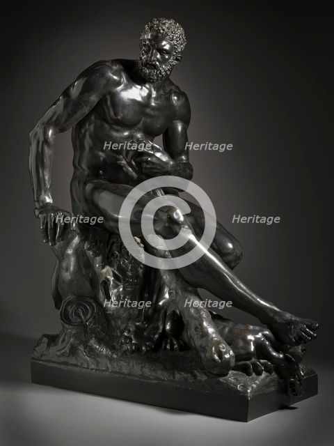 Seated Hercules, c.1795. Creator: Guillaume Boichot.