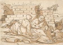 Seated Holy Family, 1501/1600. Creator: Unknown