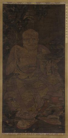 Seated Luohan, (1345?). Creator: Unknown