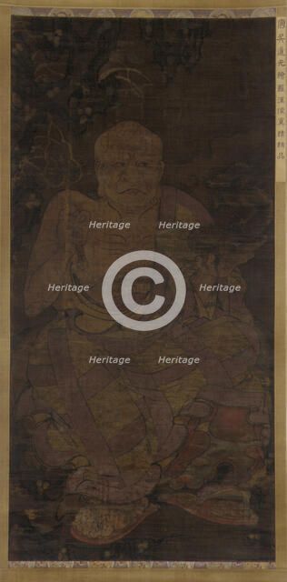 Seated Luohan, (1345?). Creator: Unknown.