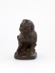 Seated lion, Tang dynasty. Creator: Unknown