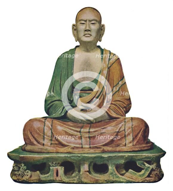 'Seated Lohan', 907-1125, (c1950). Creator: Unknown.