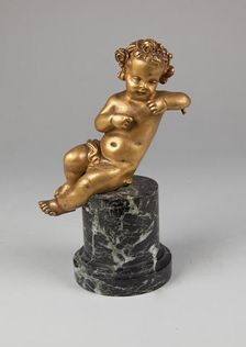 Seated Putto, 18th century. Creator: Unknown