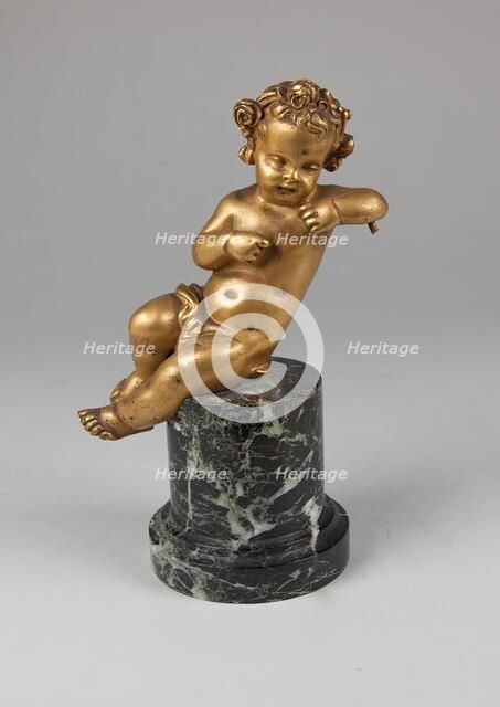 Seated Putto, 18th century. Creator: Unknown.