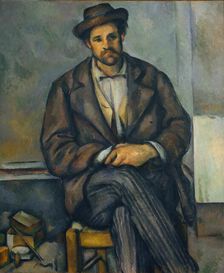 Seated Peasant, ca. 1892-96. Creator: Paul Cezanne