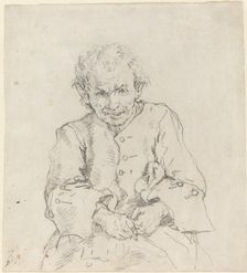 Seated Peasant. Creator: Francesco Zuccarelli
