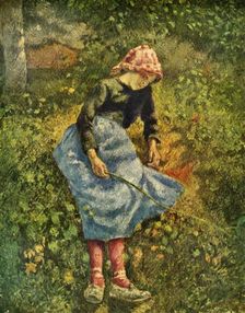 Seated Peasant Woman 1881, (1939). Creator: Camille Pissarro